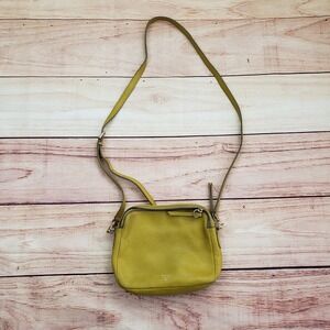 Fossil Crossbody Bag‎ Womens Small Leather Purse Adjustable Strap Zip Pockets
